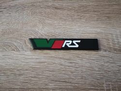 Skoda VRS Black Emblem Logo Old Style
