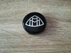 Maybach Wheel Cap Full Black Set 6 cm (4 pieces)