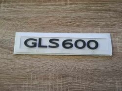 Mercedes Benz GLS 600 Black Emblem Newest Font