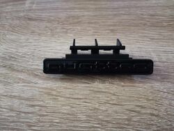Audi Quattro Full Black Grille Emblem Logo