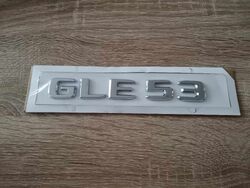 Mercedes Benz GLE 53 Silver Emblem Logo