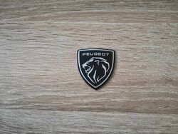Peugeot Black Sticker Logo Small Size