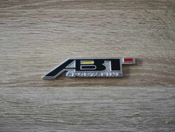 Audi ABT Sportline Black Emblem Logo