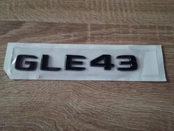 Mercedes Benz GLE 43 Black Emblem Logo