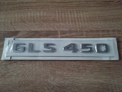 Mercedes Benz GLS 450 Silver Emblem Logo