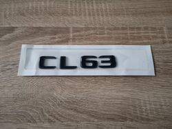 Mercedes Benz CL 63 Black Emblem Logo