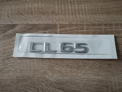 Mercedes Benz CL 65 Silver Emblem Logo