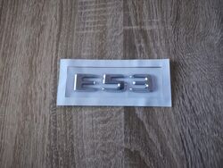 Mercedes Benz E 53 Silver Emblem Logo