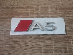 Audi А5 Silver with Red Emblem Newest Style