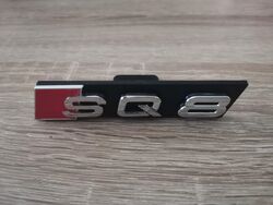 Audi SQ8 Silver Grill Emblem Sticker