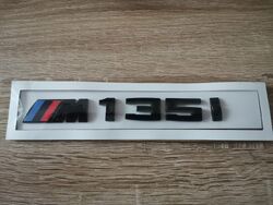 BMW M135i Glossy Black Emblem Small Size