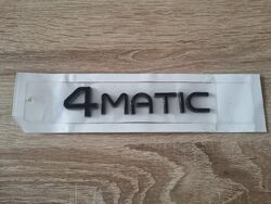 Mercedes Benz 4matic Black Emblem Newest Style