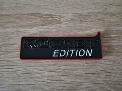 Mercedes Benz Brabus Rocket Edition 900 Red with Black Emblem