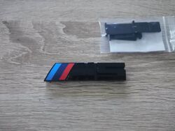 BMW M5 Glossy Black Grill Emblem