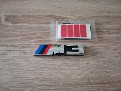 BMW M3 Glossy Silver Grill Emblem