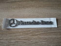 Mercedes-Benz Glossy Silver Emblem Small Size