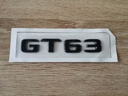 Mercedes Benz GT63 Glossy Black Emblem