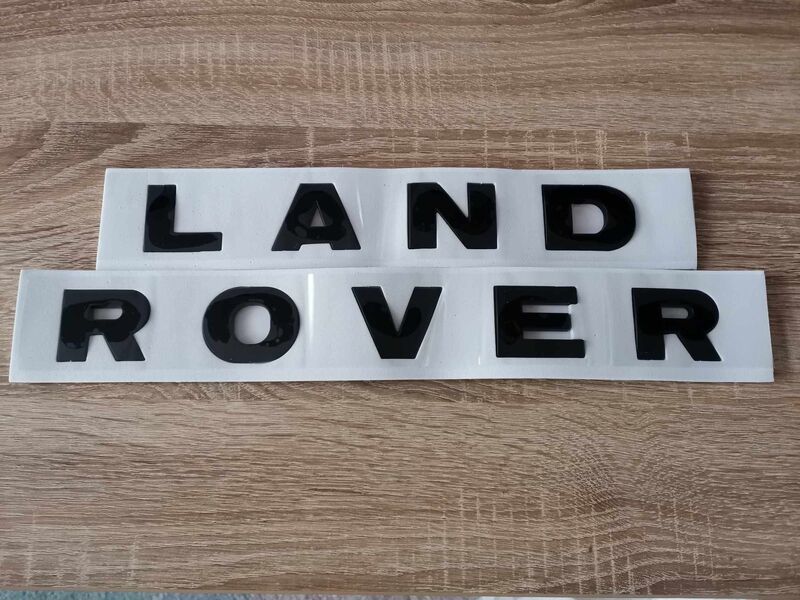 Land Rover Calligraphy Land Rover Lettering Black Emblem Logo - http://autobeauties.com/