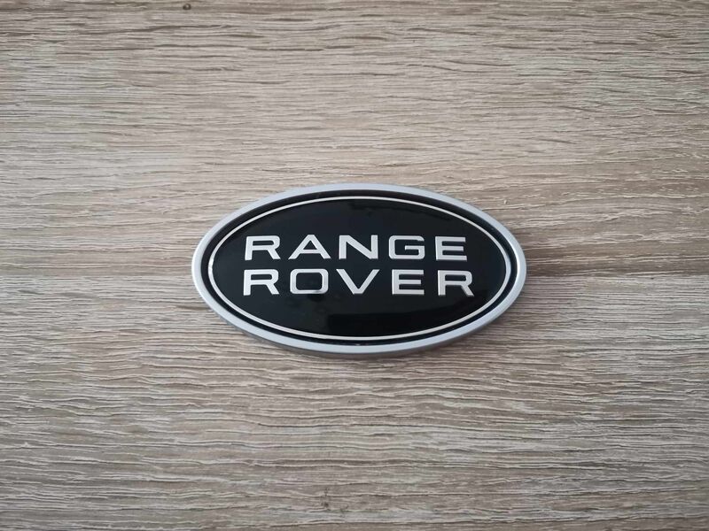 Range Rover Autobiography Rear Emblem Range Rover Black Oval Rear Emblem Logo - http://autobeauties.com/