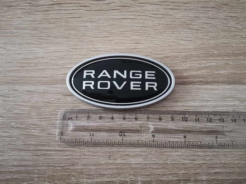 Range Rover Autobiography Rear Emblem Range Rover Black Oval Rear Emblem Logo - http://autobeauties.com/