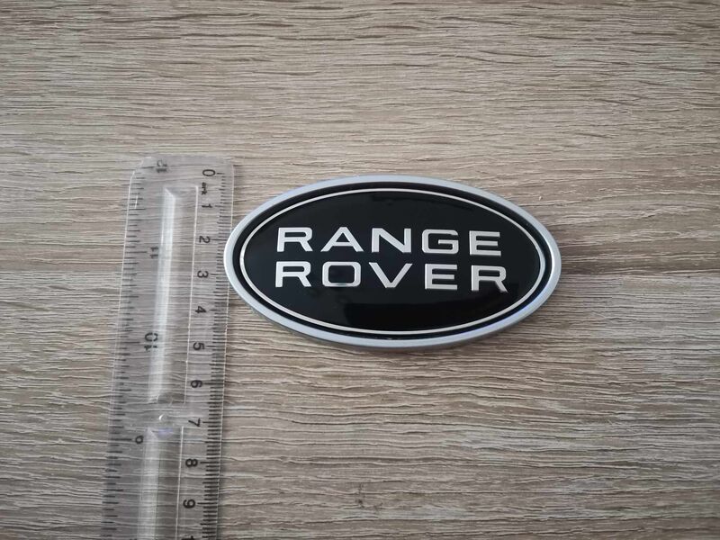 Range Rover Autobiography Rear Emblem Range Rover Black Oval Rear Emblem Logo - http://autobeauties.com/